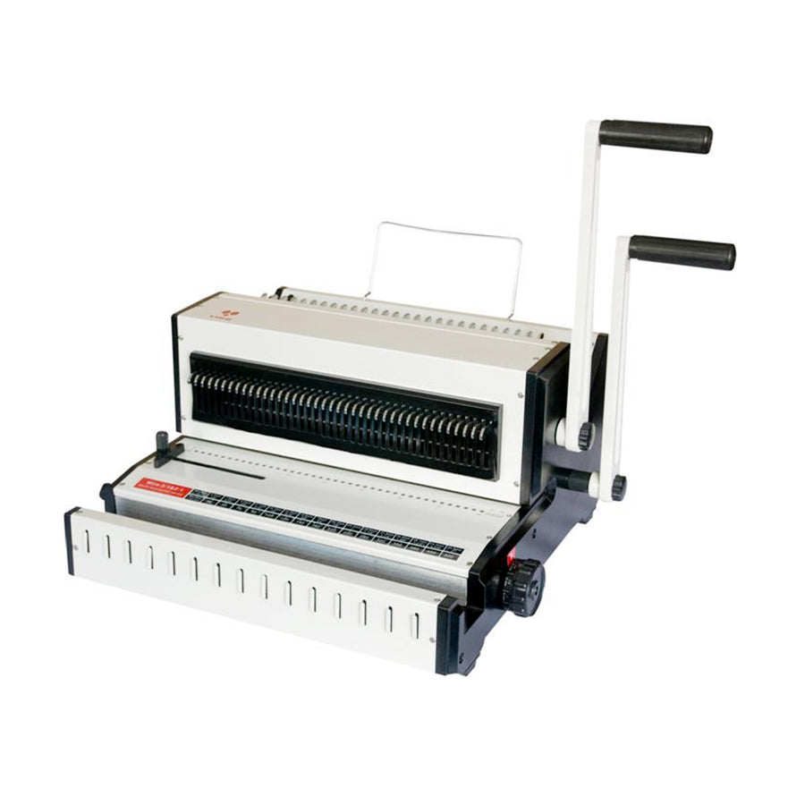 Tamerica Omegawire-321 3:1 & 2:1 Twin Loop Wire Punch/ Bind Machine