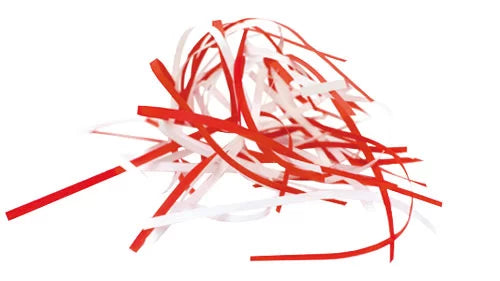 MBM DESTROYIT 2503 Office Shredder - Security Level P-2 Strip-Cut 20 gal