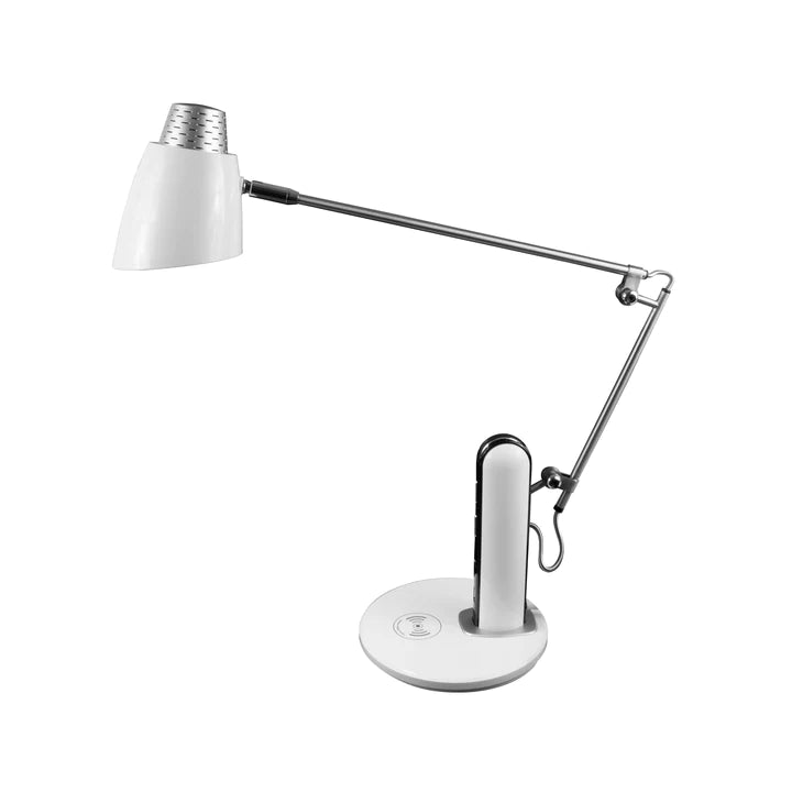 ROYAL SOVEREIGN RDL-210Qi, LED Desk Lamp, USB and Qi Wireless Charging Stand